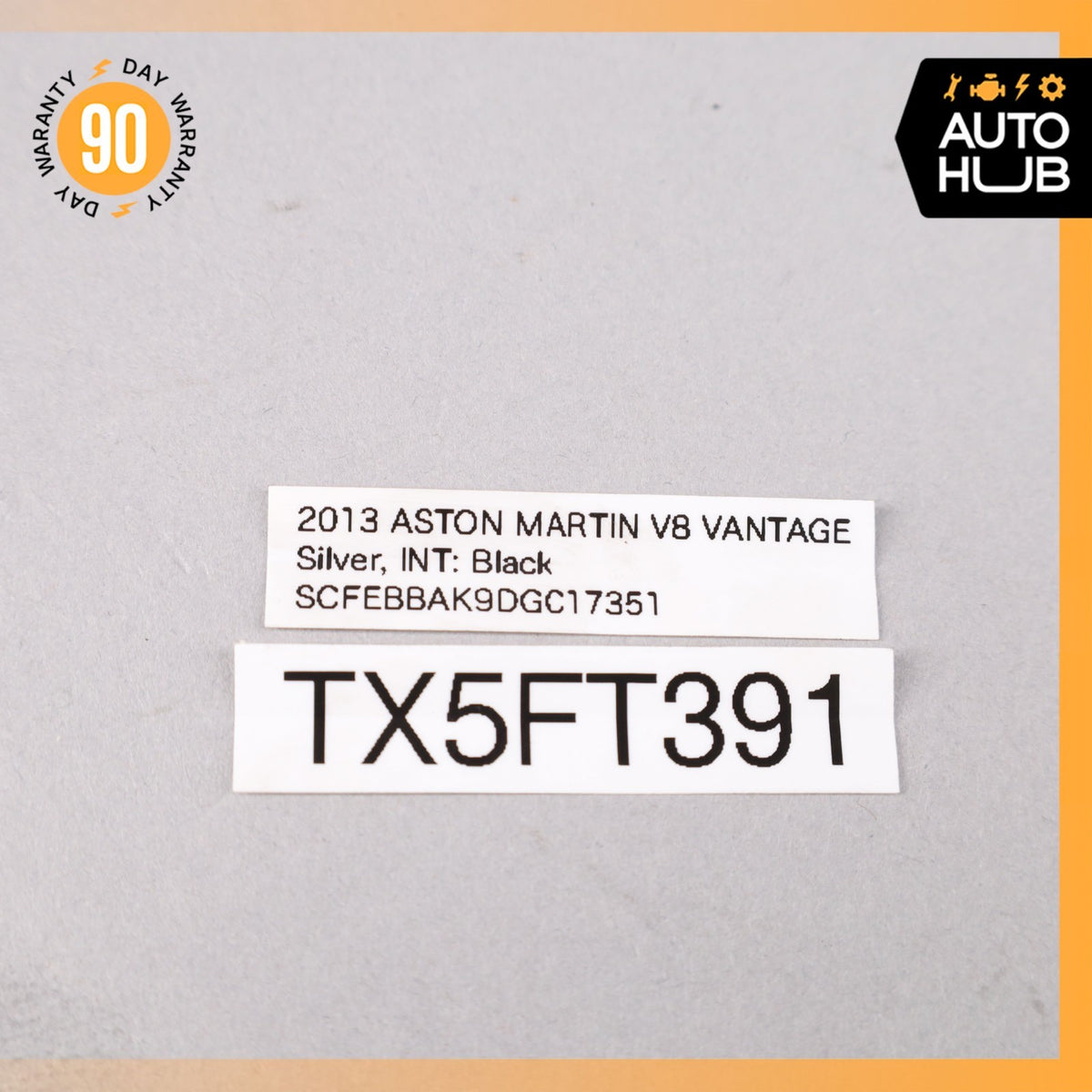 06-17 Aston Martin V8 Vantage Power Steering High Pressure Line Hose OEM 26k - photo 16