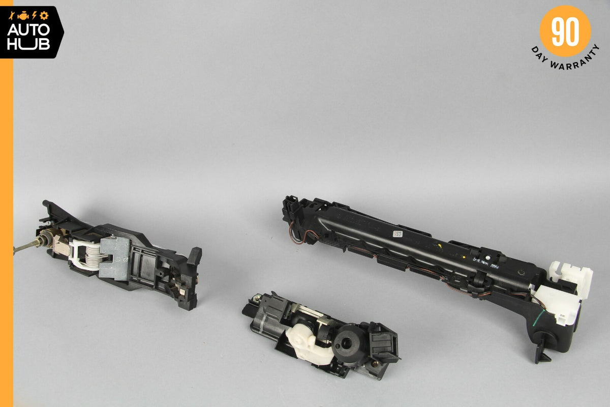 03-06 Mercedes W211 E500 E320 Left Door Handle Glovebox Trunk Lock Set w/Key - photo 10