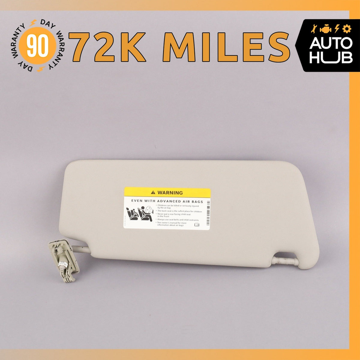 11-17 Mercedes W207 E350 E400 Left Side Sun Visor Shade Sunvisor OEM - photo 1