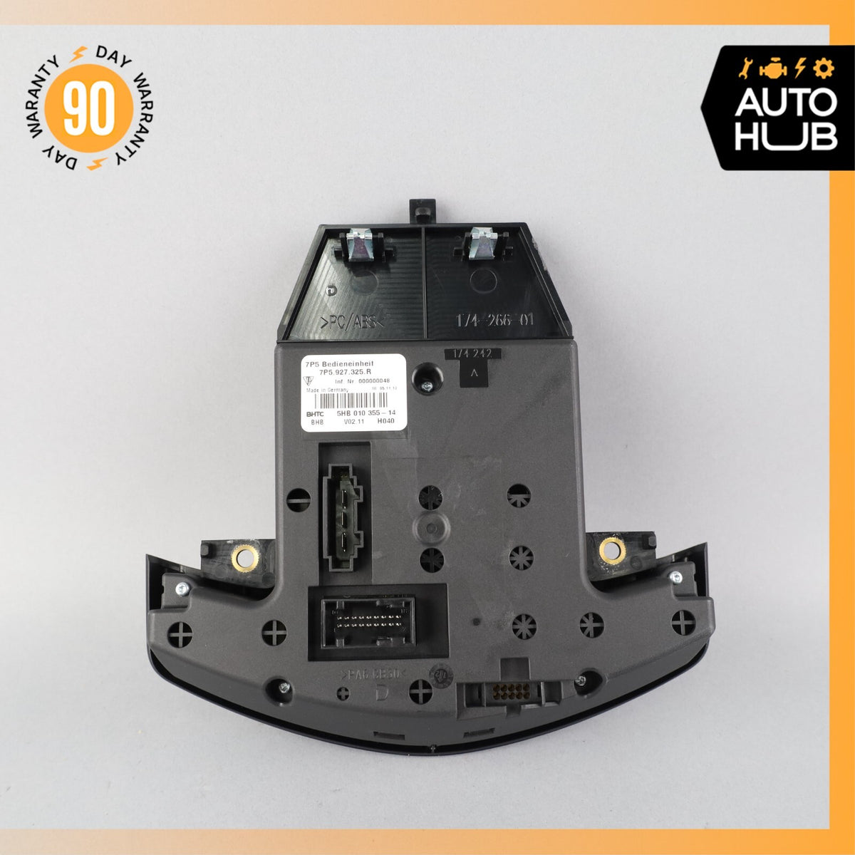 11-14 Porsche Cayenne S 958 Rear Seat Heat Lock Switch Control Panel OEM 90k - photo 6