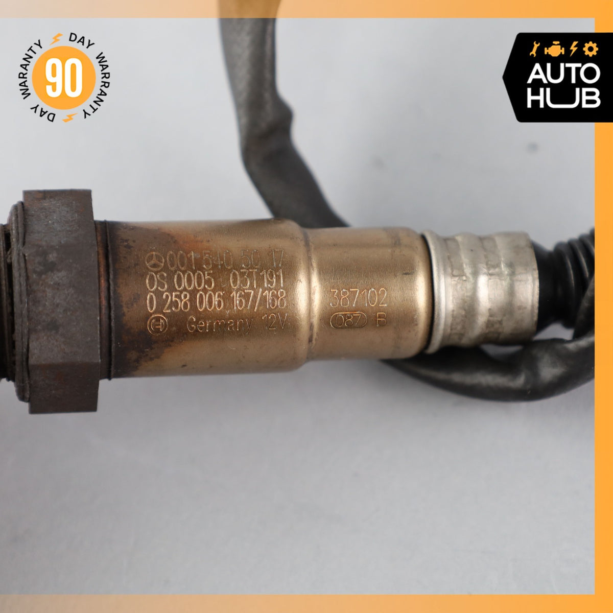 03-08 Mercedes R230 SL500 SL55 AMG Oxygen O2 Sensor Lambda Set of 4 OEM - photo 15