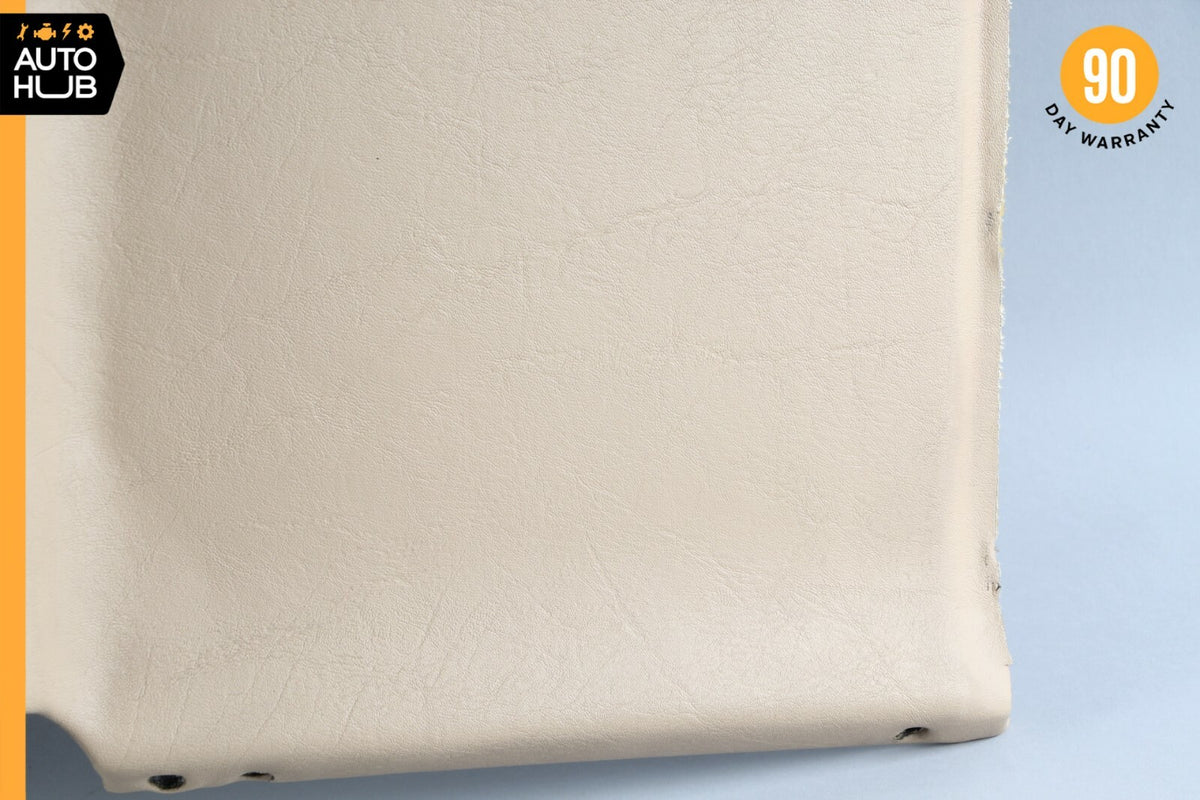 90-02 Mercedes R129 SL500 300SL Right Side Seat Backrest Cover Panel Trim Beige - photo 3