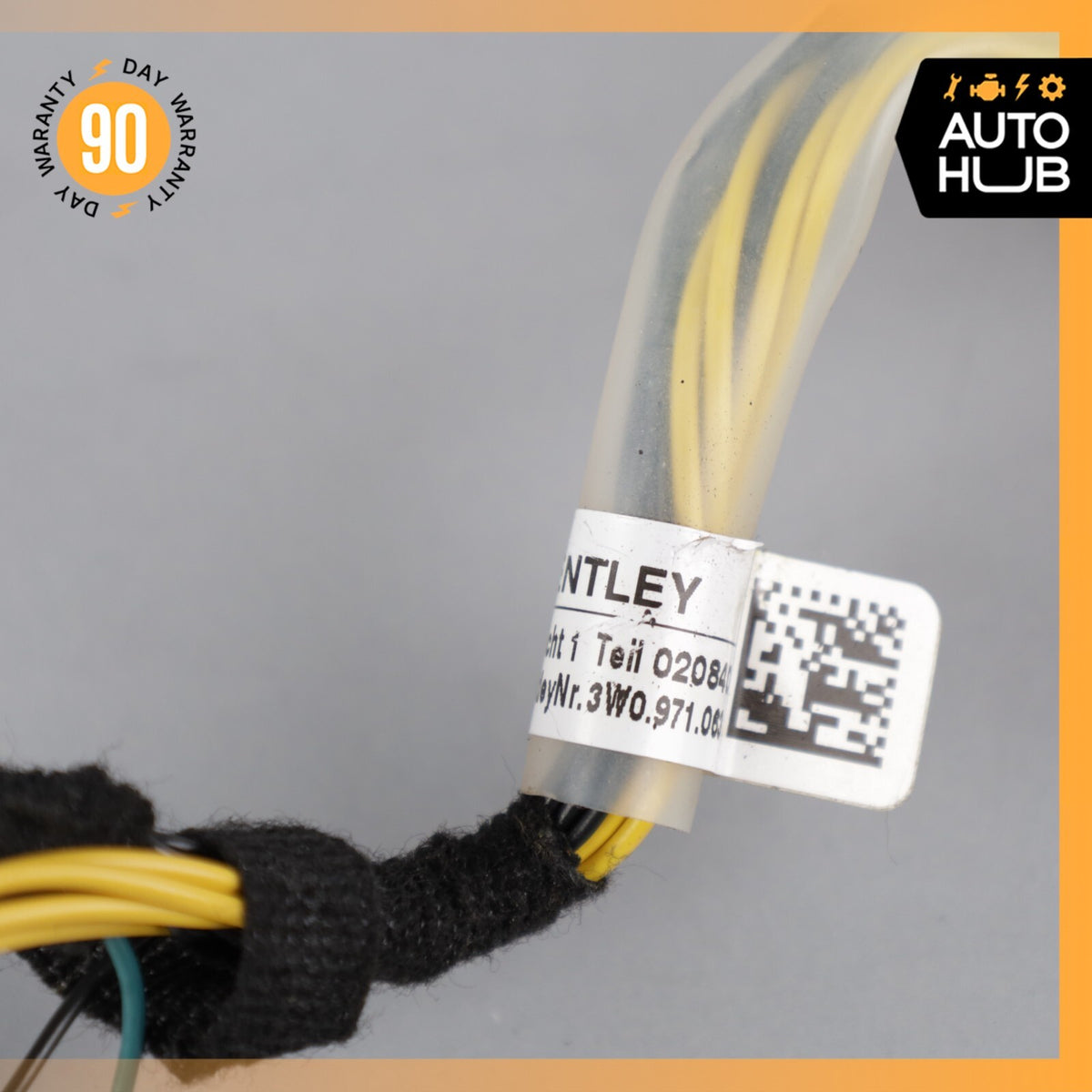 12-18 Bentley Continental GTC GT Steering Wheel Driver Airbag Wiring Harness 71k - photo 10