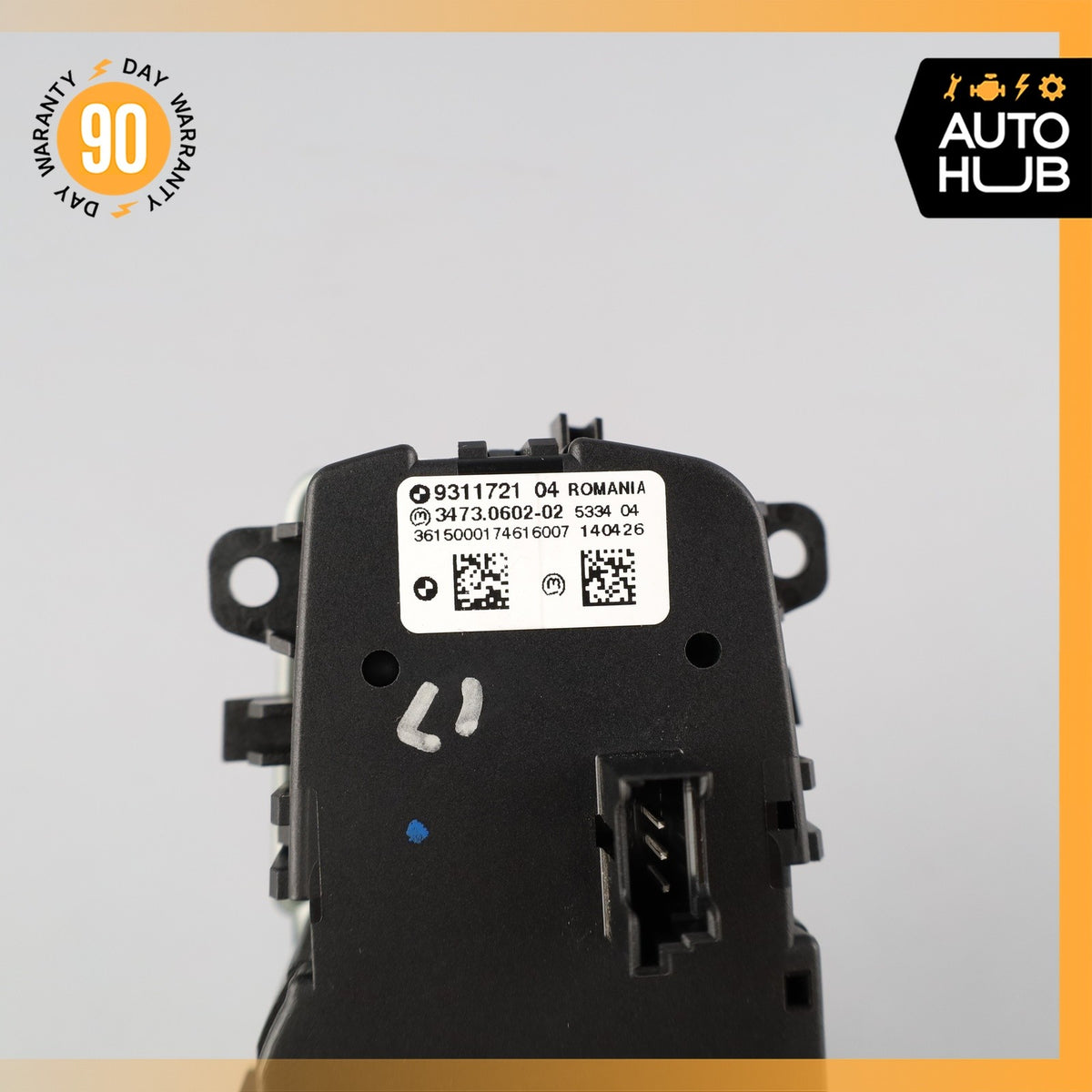 14-18 BMW F15 X5 Dash Headlight Head Light Control Switch 9311721 OEM - photo 8