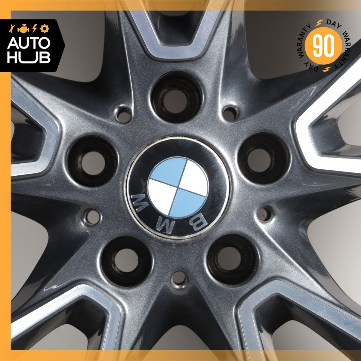 14-19 BMW F15 X5 X6 Style 449 9 x 19 19" Wheel Rim 6853955 OEM - photo 10