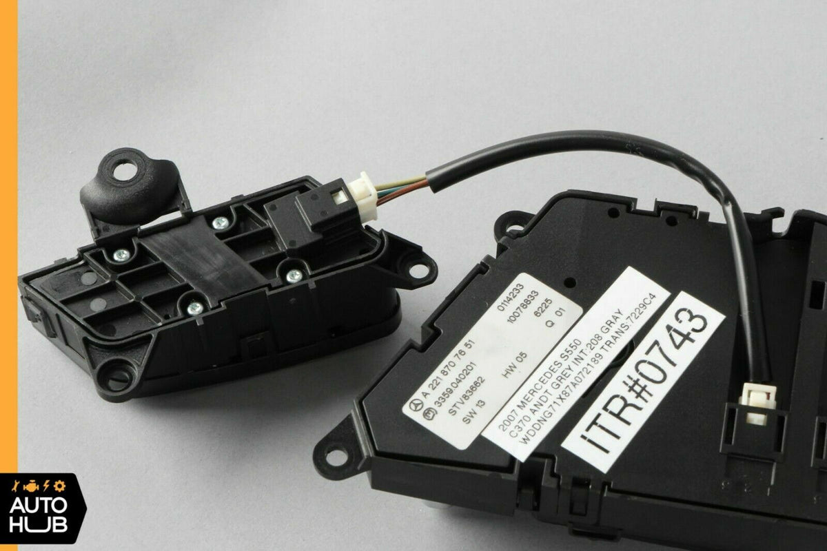 07-14 Mercedes W221 S550 CL550 Front Left Driver Seat Control Memory Switch OEM - photo 9