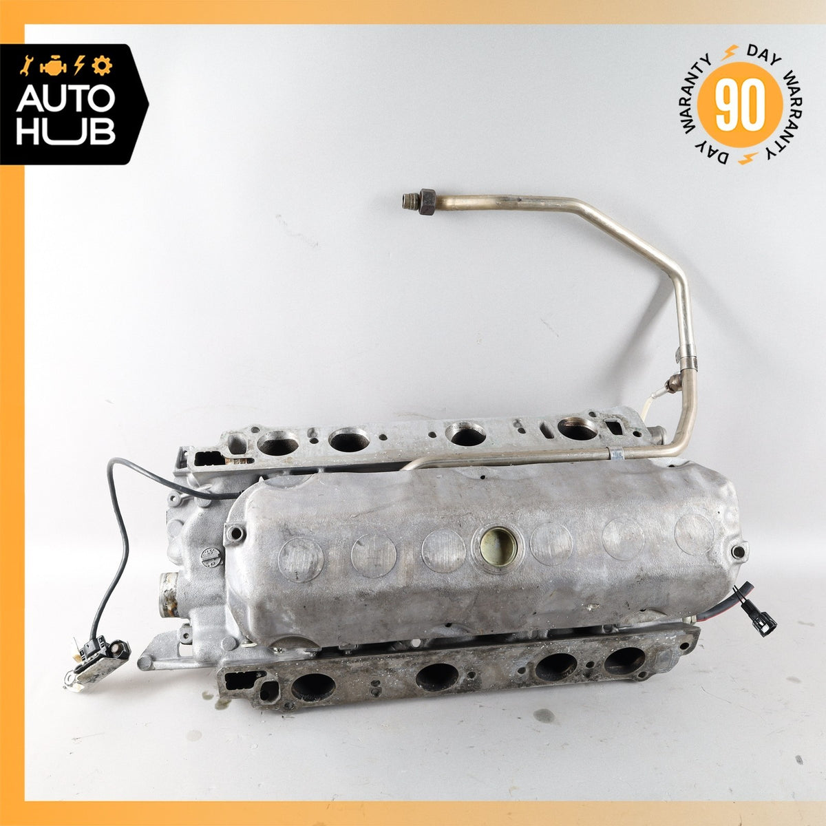 86-91 Mercedes W126 420SEL M116 Air Intake Manifold w/ Throttle Body OEM - photo 10