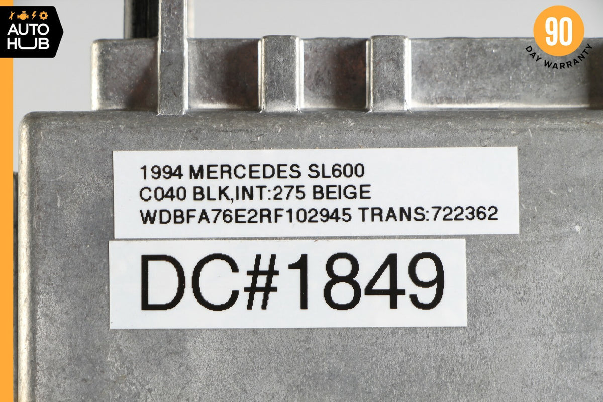 Mercedes R129 SL600 S600 600SEC V12 ECU ECM Engine Control Module Unit OEM - photo 10