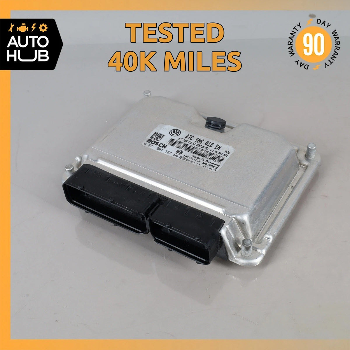 2007 Bentley Continental GTC GT 6.0L W12 Engine Control Module ECU OEM 40k - photo 1