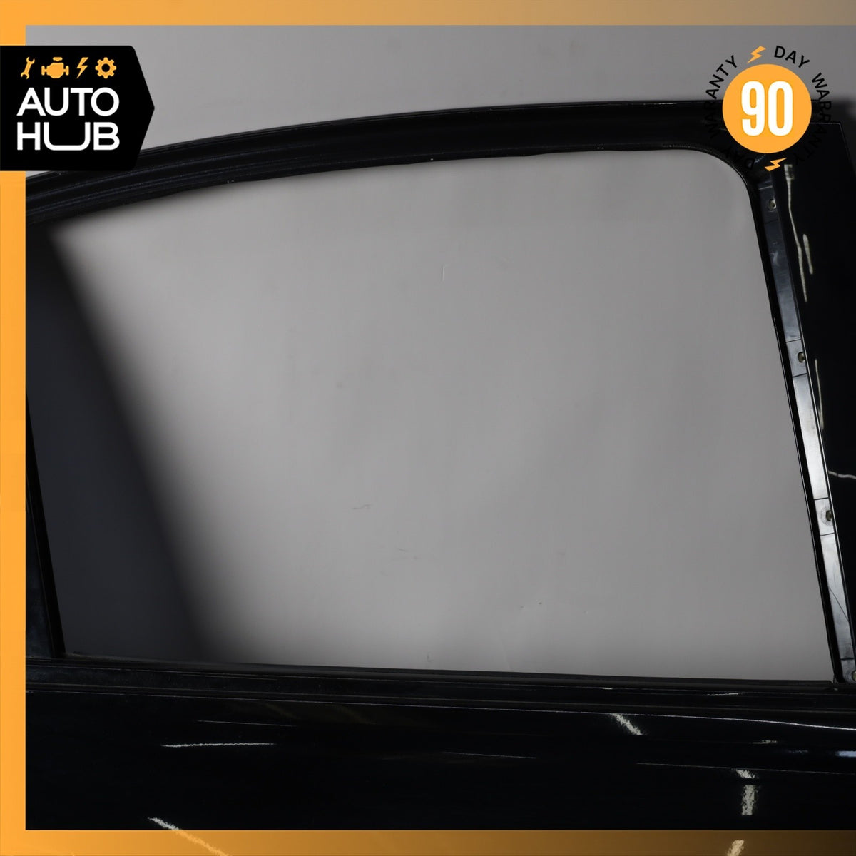12-18 BMW F30 320i M3 Rear Right Passenger Side Door Shell Black OEM - photo 3