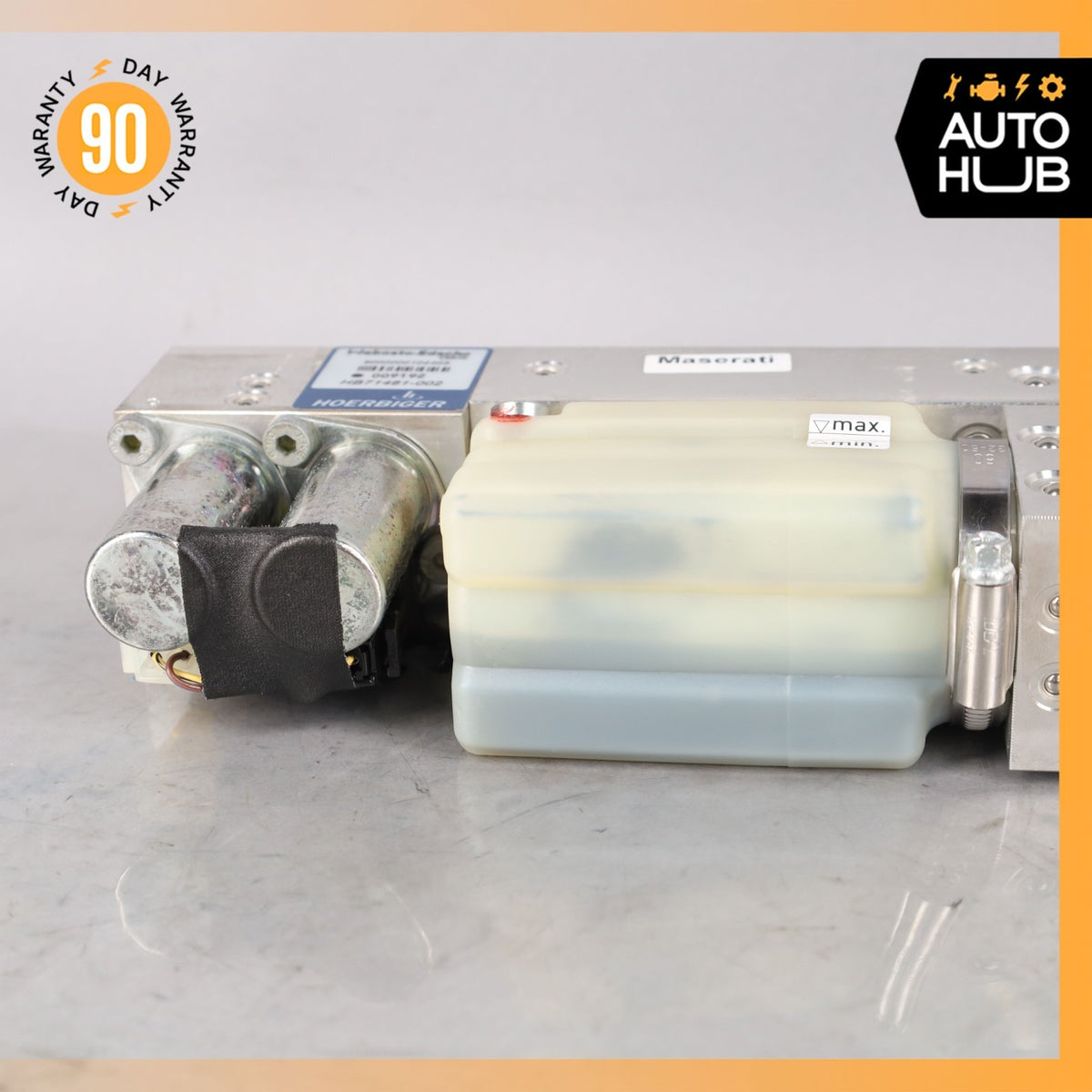 10-19 Maserati GranTurismo S M145 Convertible Top Hydraulic Pump Motor OEM 47k - photo 12