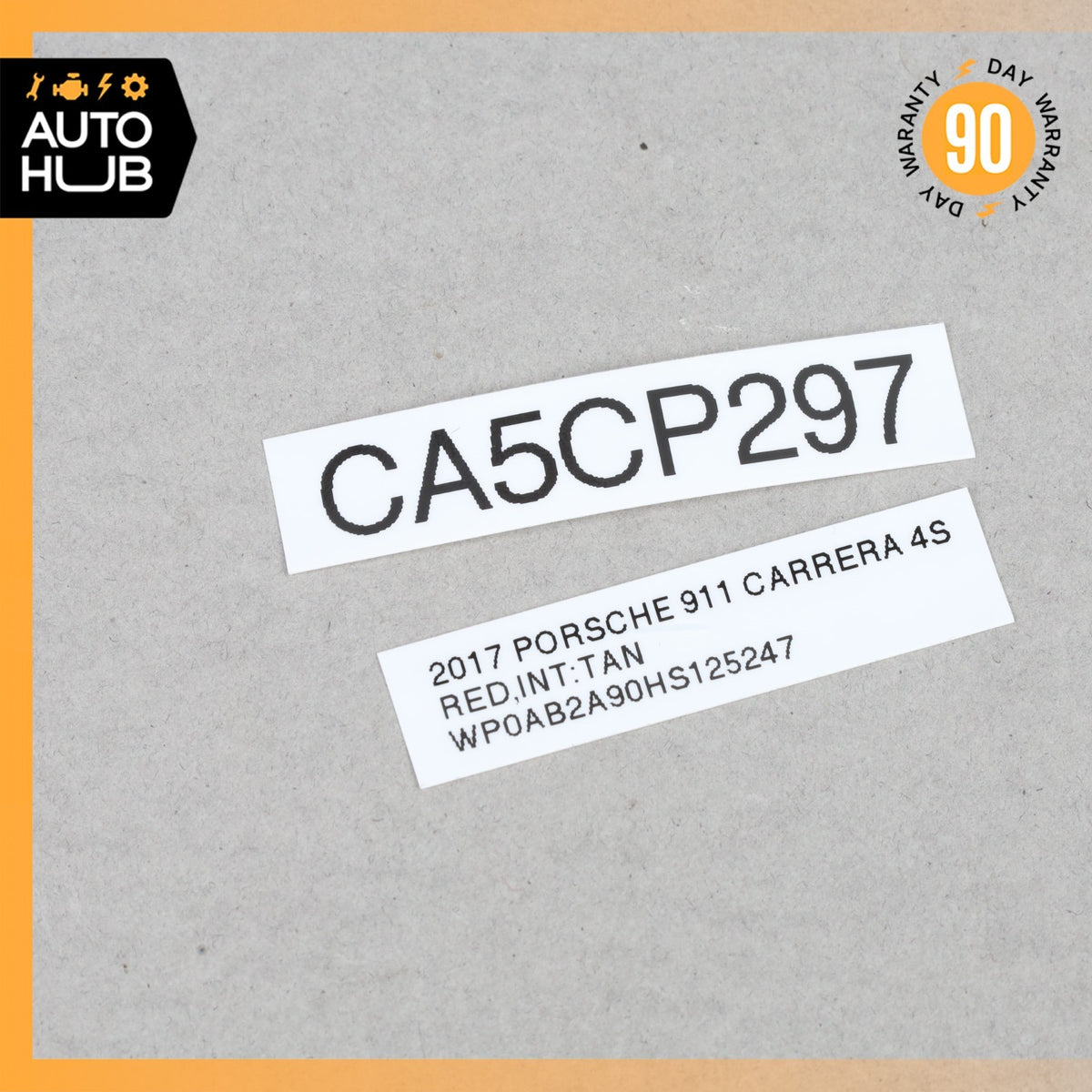12-19 Porsche 991 911 Carrera Right Center Console Cover Panel 99155321800 OEM - photo 14