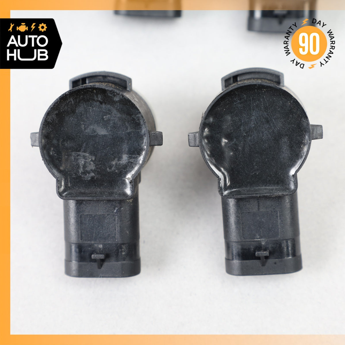 15-18 Porsche Macan Cayenne Front Bumper Parking Assist Sensor PDC Set OEM 88k - photo 10