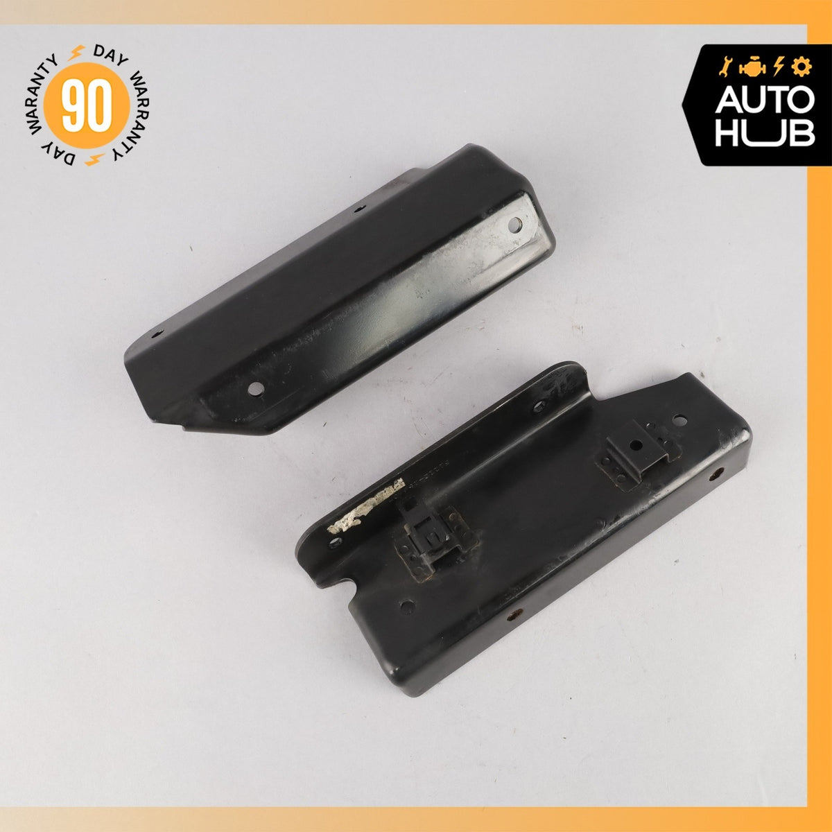 00-02 Bentley Arnage 6.8L V8 A/C Radiator Condenser Support Bracket Set OEM - photo 6