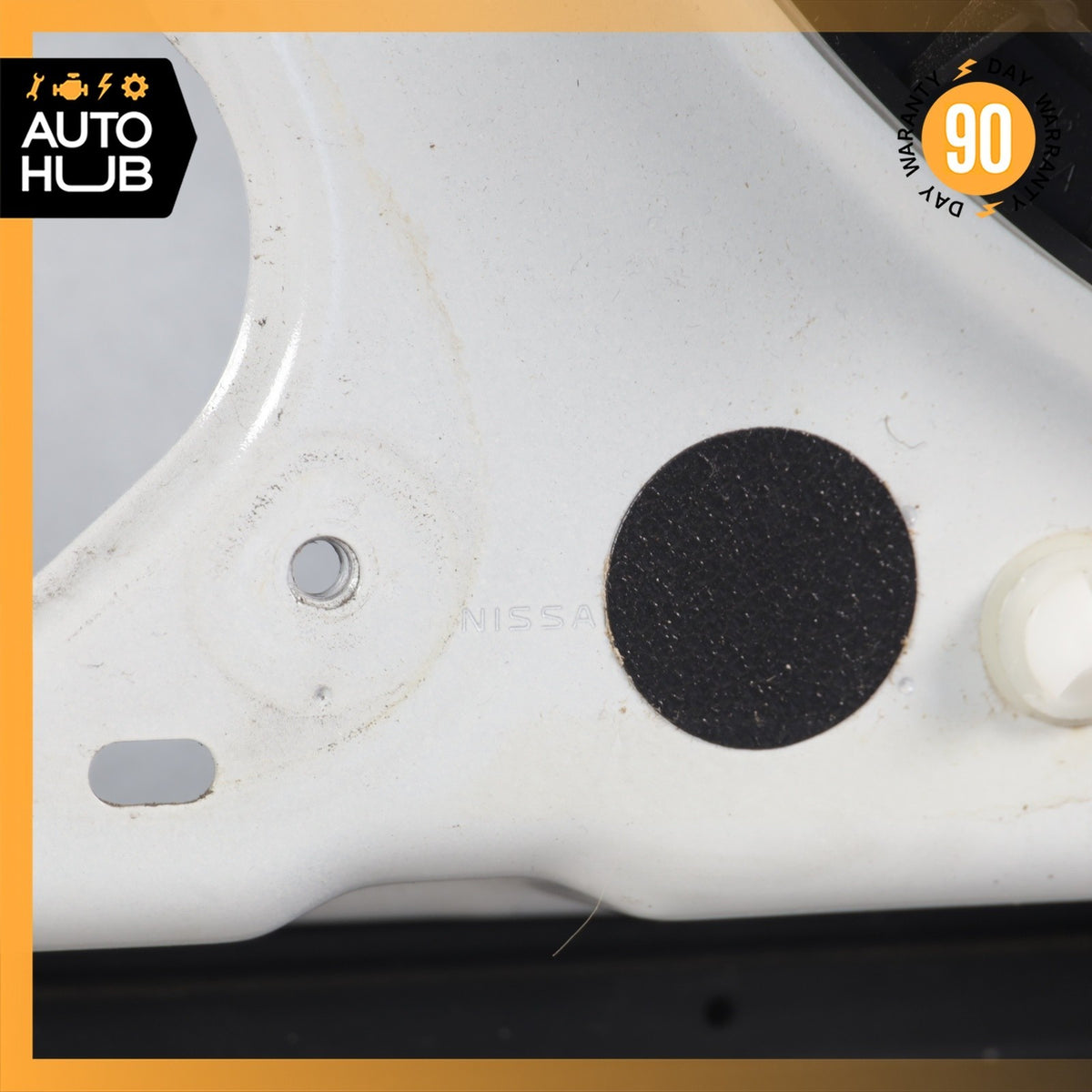 17-22 Infiniti Q60 Left Driver Side Door Shell Frame Panel White OEM 71k - photo 23