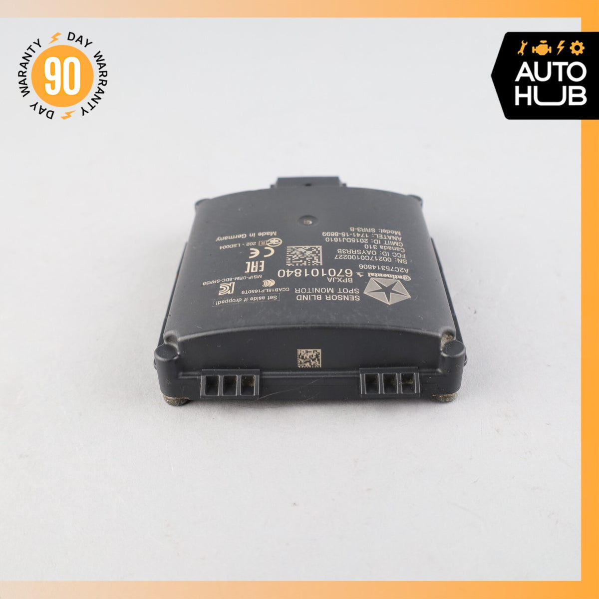2018 Maserati Levante M161 Rear Left or Right Blind Spot Radar Sensor Module OEM - photo 4