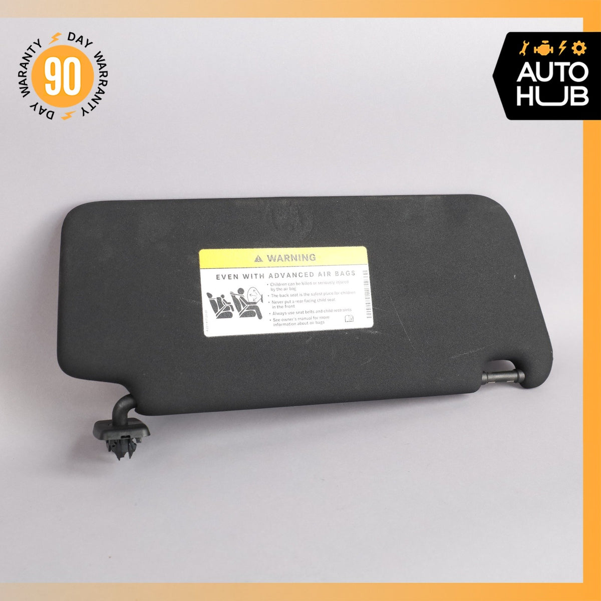 Mercedes W207 E400 C350 Coupe Left Side Sun Visor Shade Sunvisor Black OEM - photo 1