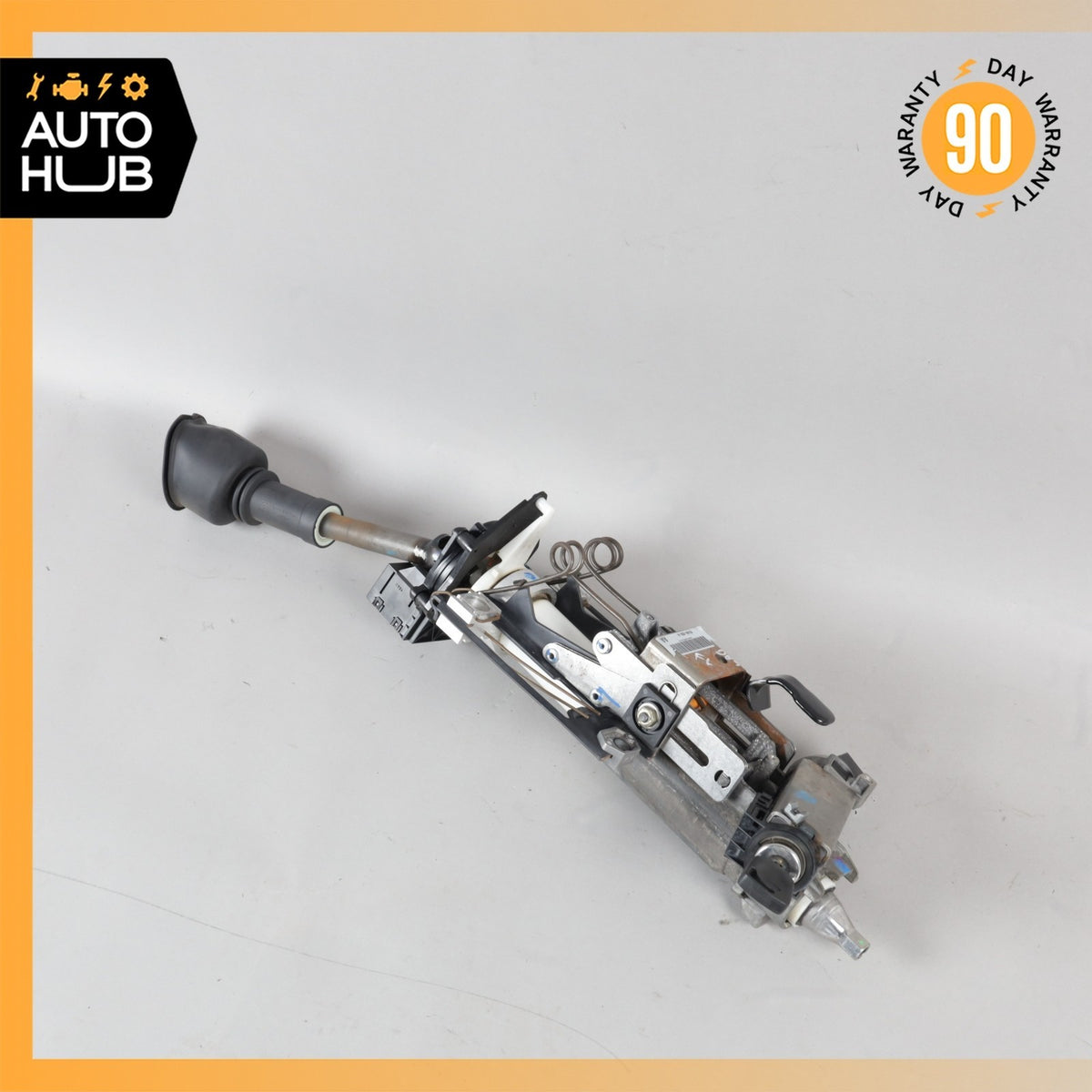 05-06 Aston Martin DB9 Steering Wheel Column w/ Key 4G433C529AA OEM 34k - photo 2