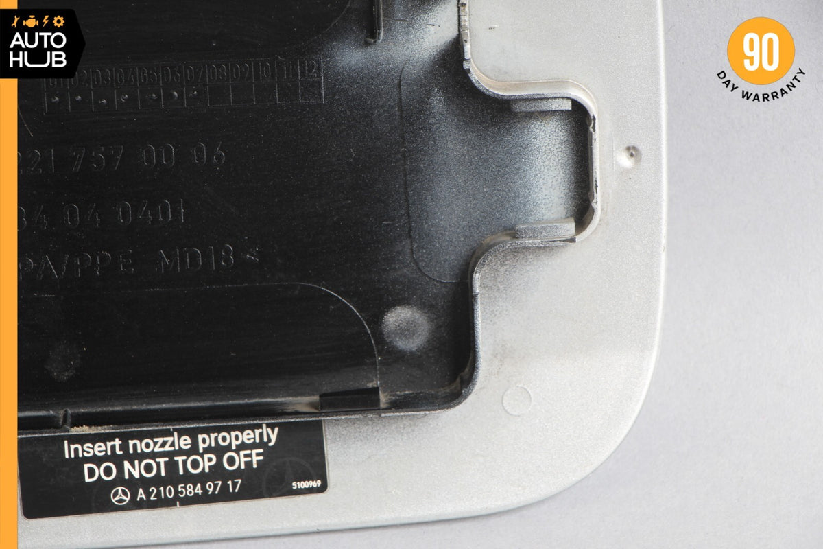 07-13 Mercedes W221 S550 S400 Fuel Door Lid Gas Tank Cover 2217570006 OEM - photo 10