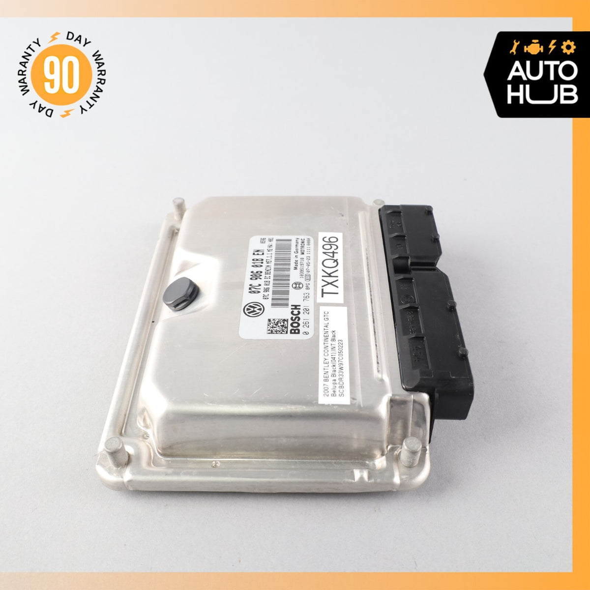 2007 Bentley Continental GTC GT 6.0L W12 Engine Control Module ECU OEM 62k - photo 5