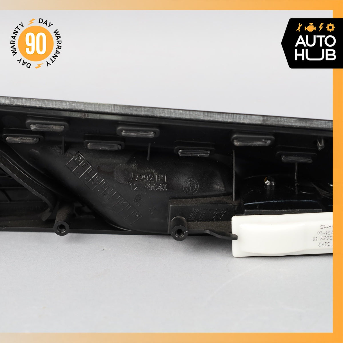 14-18 BMW F15 X5 Left Side Interior Door Handle w/ Trim OEM - photo 12