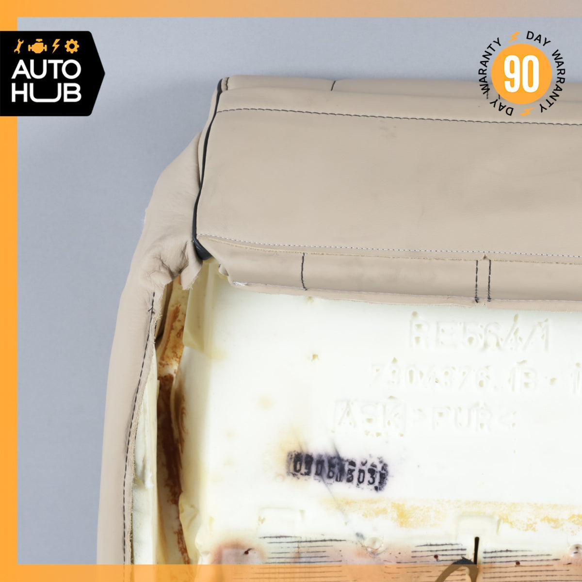 13-15 Aston Martin DB9 Front Left Side Bottom Lower Seat Cushion Beige OEM 22k - photo 15