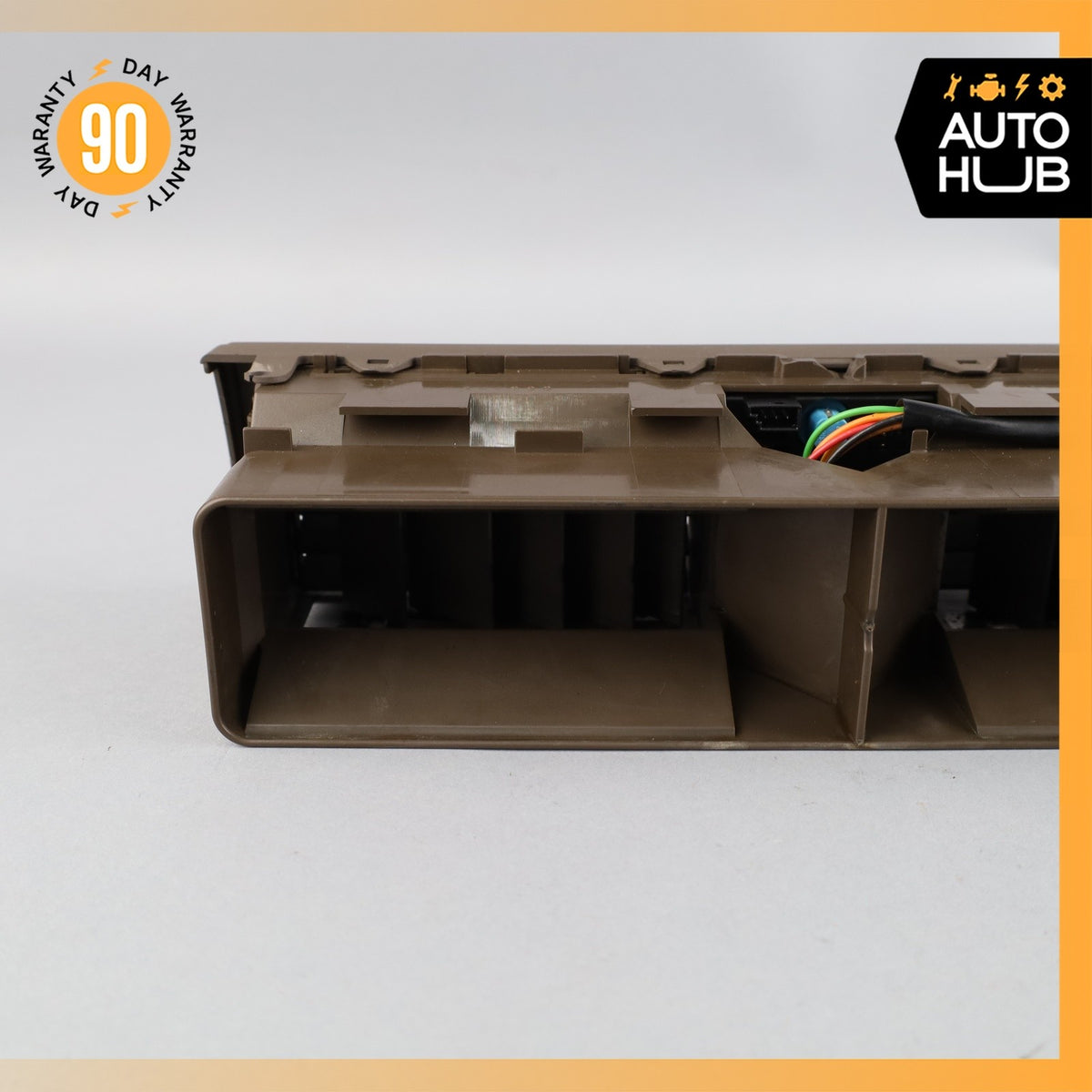 97-99 Mercedes W140 CL600 S500 Coupe Dash Center Middle A/C Air Vent Brown OEM - photo 8