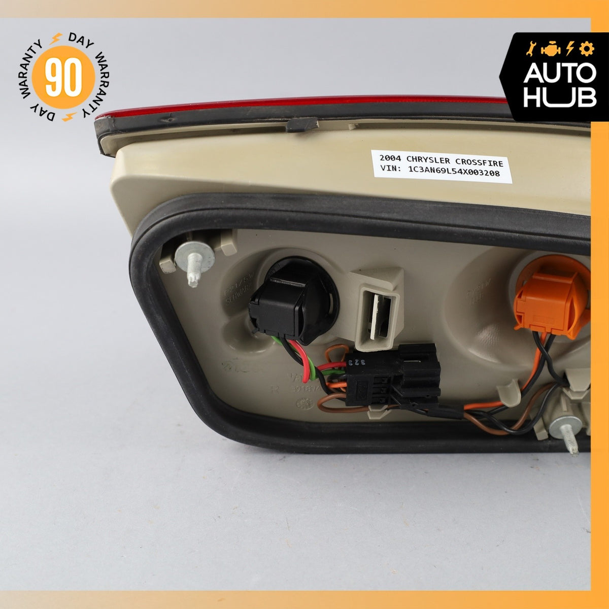 04-08 Chrysler Crossfire Right Side Tail Light Lamp 1938200264 OEM - photo 14