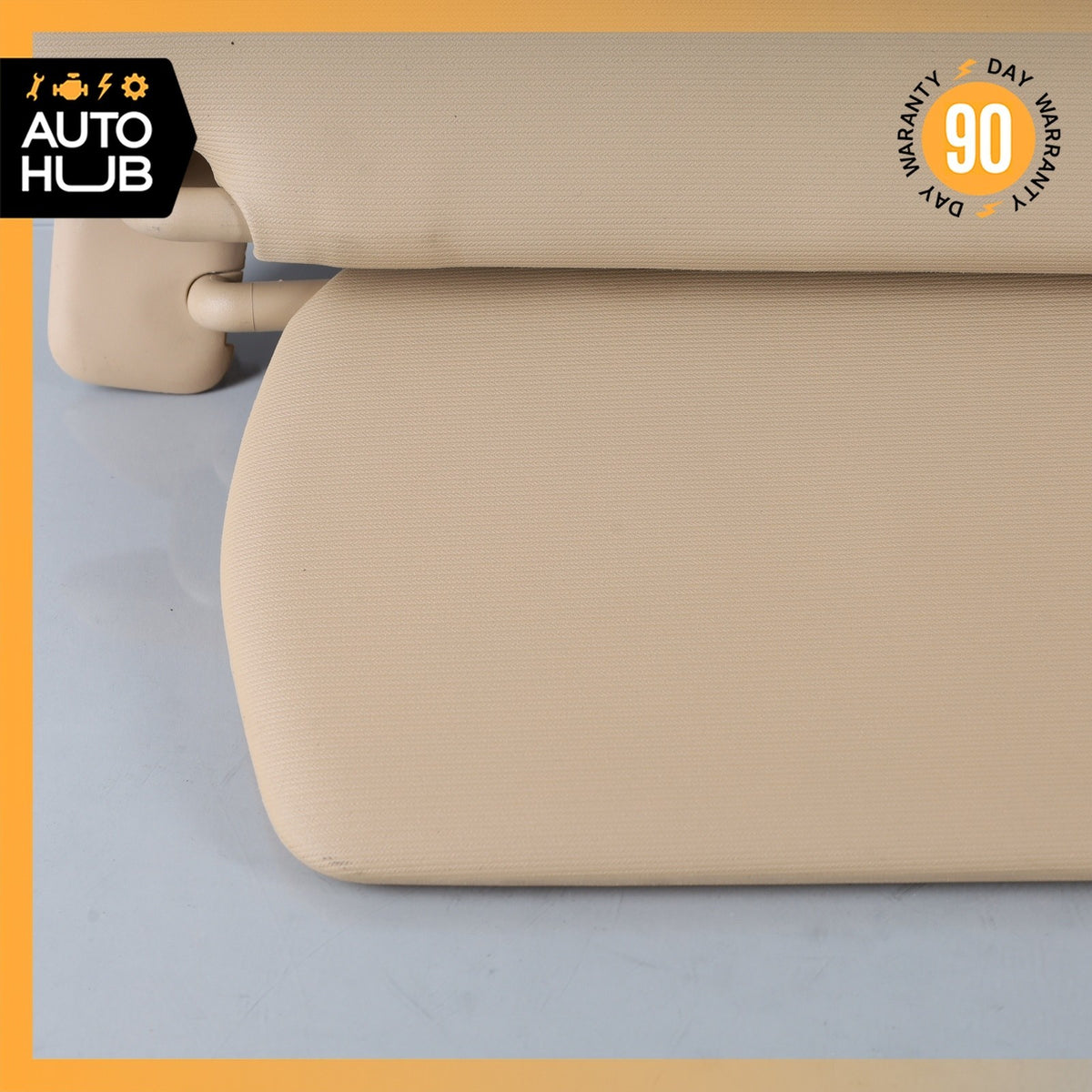 11-14 Porsche Cayenne 958 Sun Visor Sunvisor Front Left Driver Side Beige OEM - photo 6