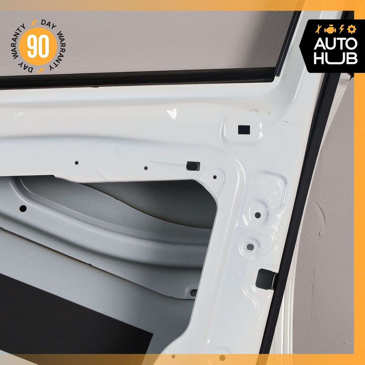 17-23 Mercedes W213 E300 E400 Front Right Passenger Side Door Shell White OEM - photo 14