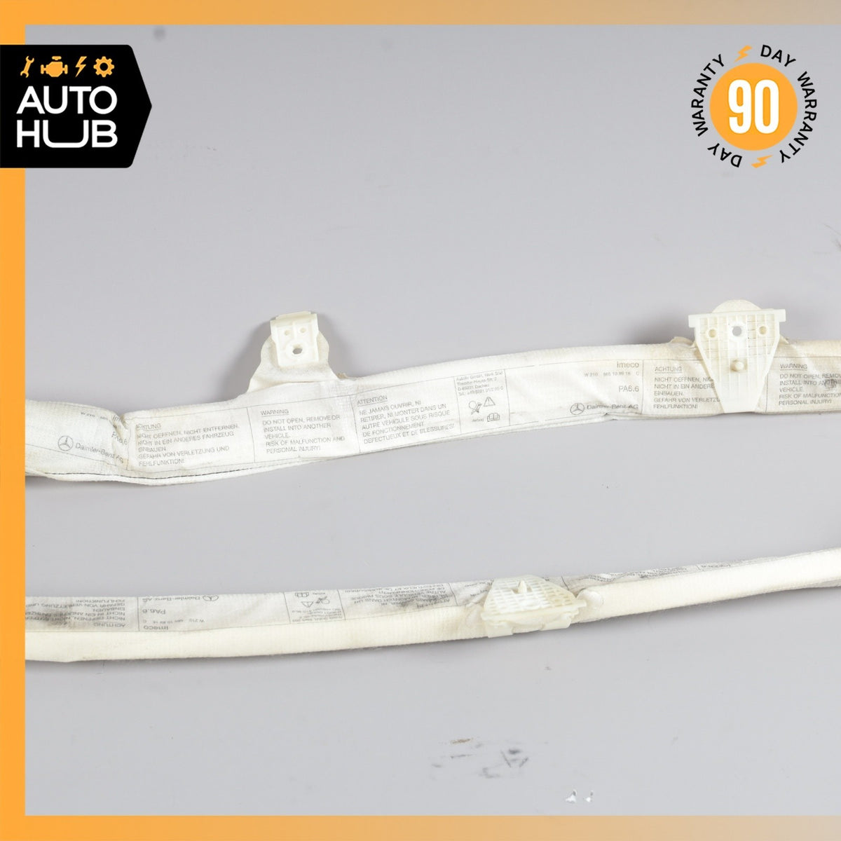 Mercedes W210 E430 E55 AMG Sedan Roof Curtain Airbag Air Bag Right Side OEM - photo 12