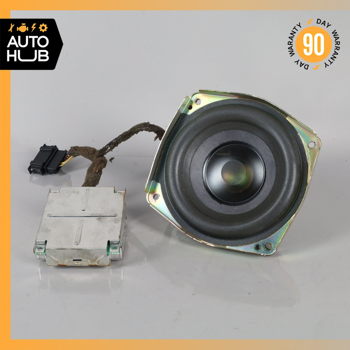 Maserati Quattroporte Front Bose Subwoofer Sub Woofer Speaker w/ Amplifier OEM - photo 2