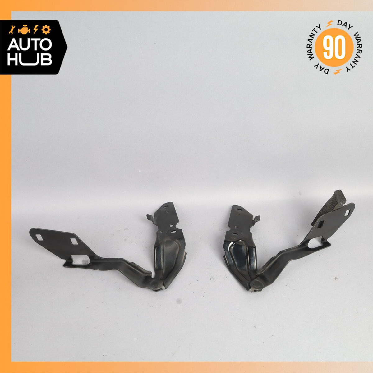 04-09 Cadillac XLR Hood Hinge Bracket Left and Right Side Set OEM - photo 6