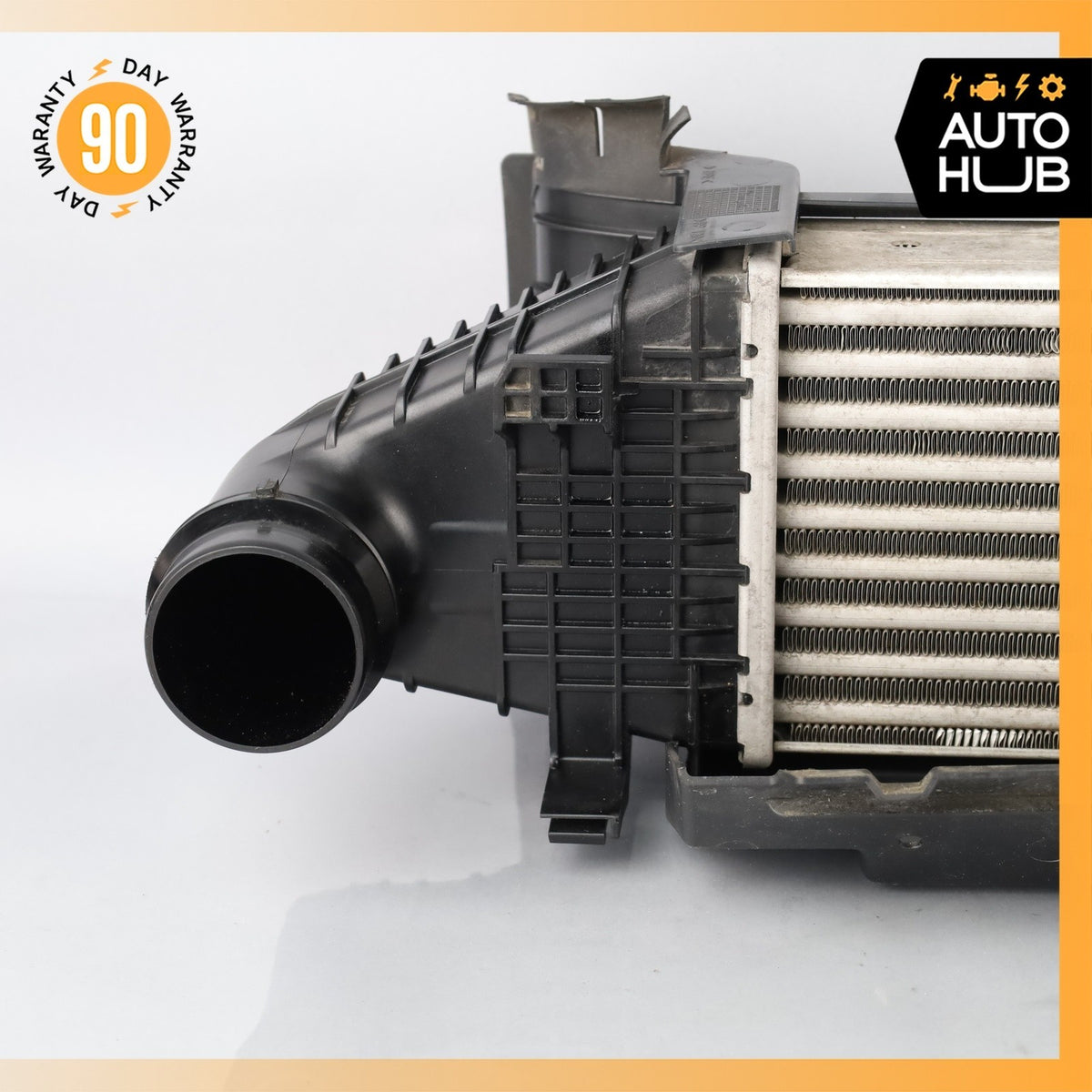 12-15 Mercedes R172 SLK250 M271 Intercooler Air Cooler Radiator w/ Air Duct OEM - photo 3