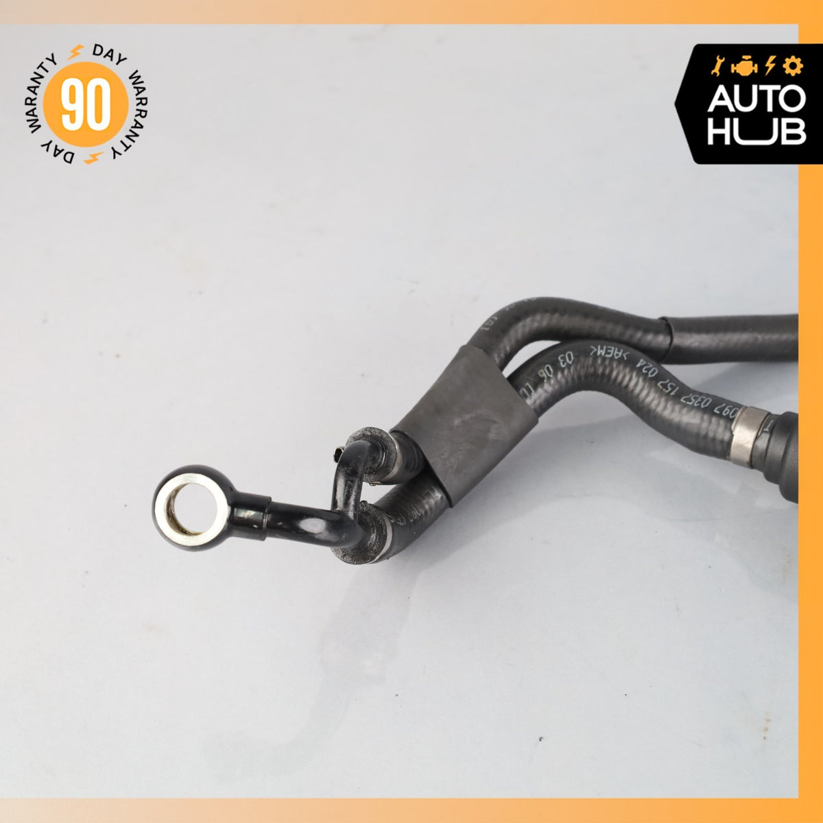 Bentley Continental Flying Spur 6.0L Left Engine Oil Separator w/ Pipe OEM 39k - photo 8