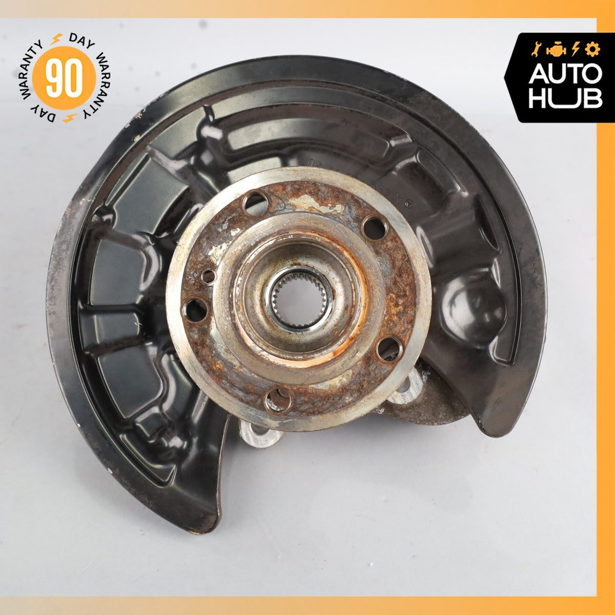 14-19 Mercedes W117 CLA45 GLA45 AMG Rear Right Spindle Knuckle Hub OEM - photo 4