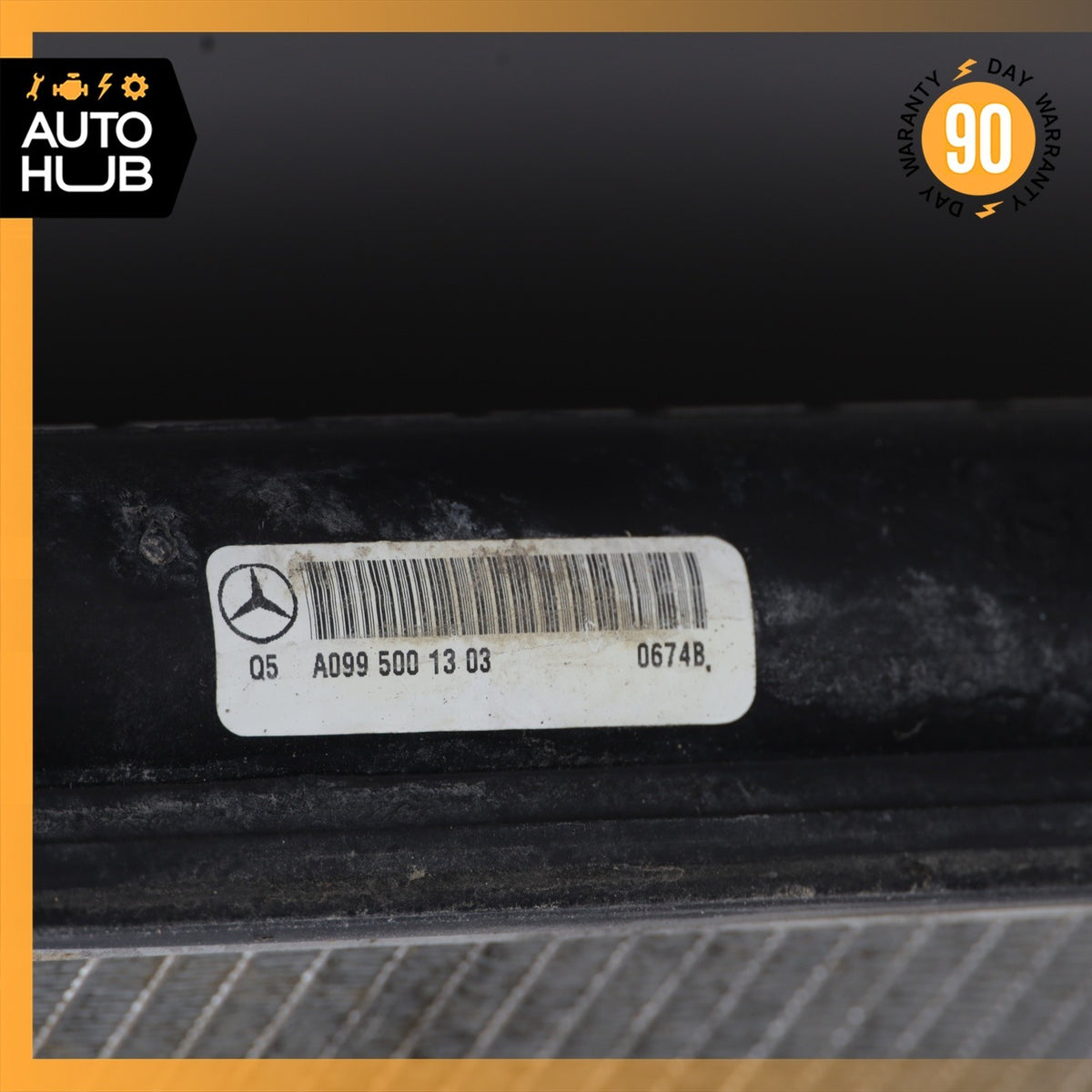 12-19 Mercedes W166 ML350 GL450 GLS63 AMG Engine Water Cooling Radiator OEM - photo 8