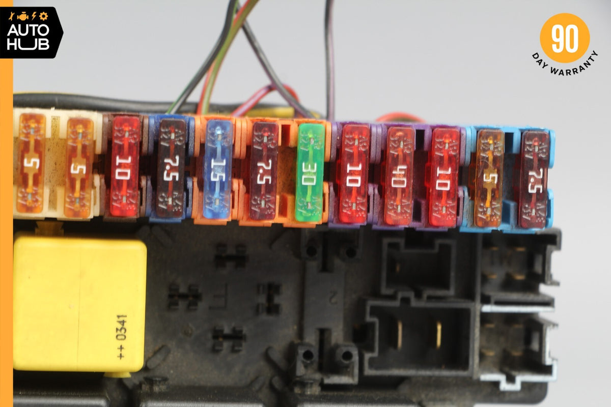03-12 Mercedes R230 SL55 SL550 SLR Front Left SAM Fuse Box Control Module OEM - photo 4