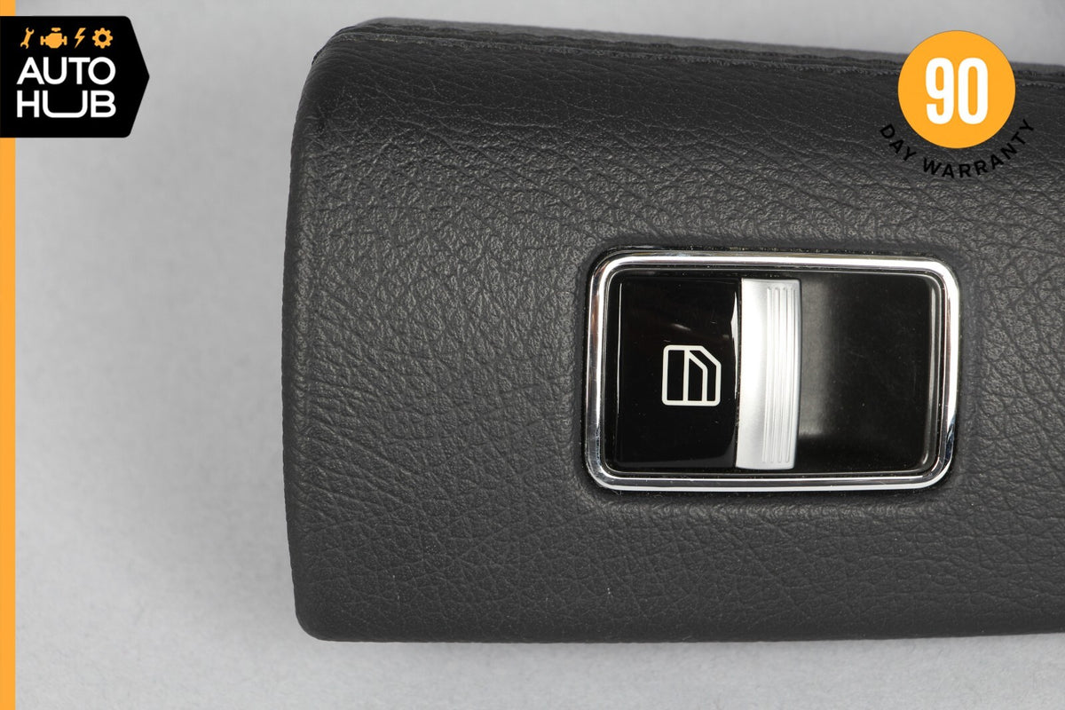 10-13 Mercedes W221 S550 S400 Front Right Side Window Control Switch Black OEM - photo 4