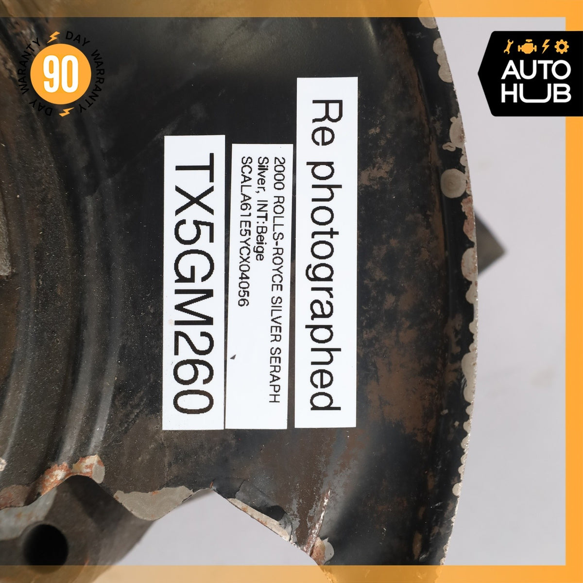 00-02 Rolls Royce Seraph / Bentley Arnage Rear Right Spindle Knuckle Hub OEM - photo 17