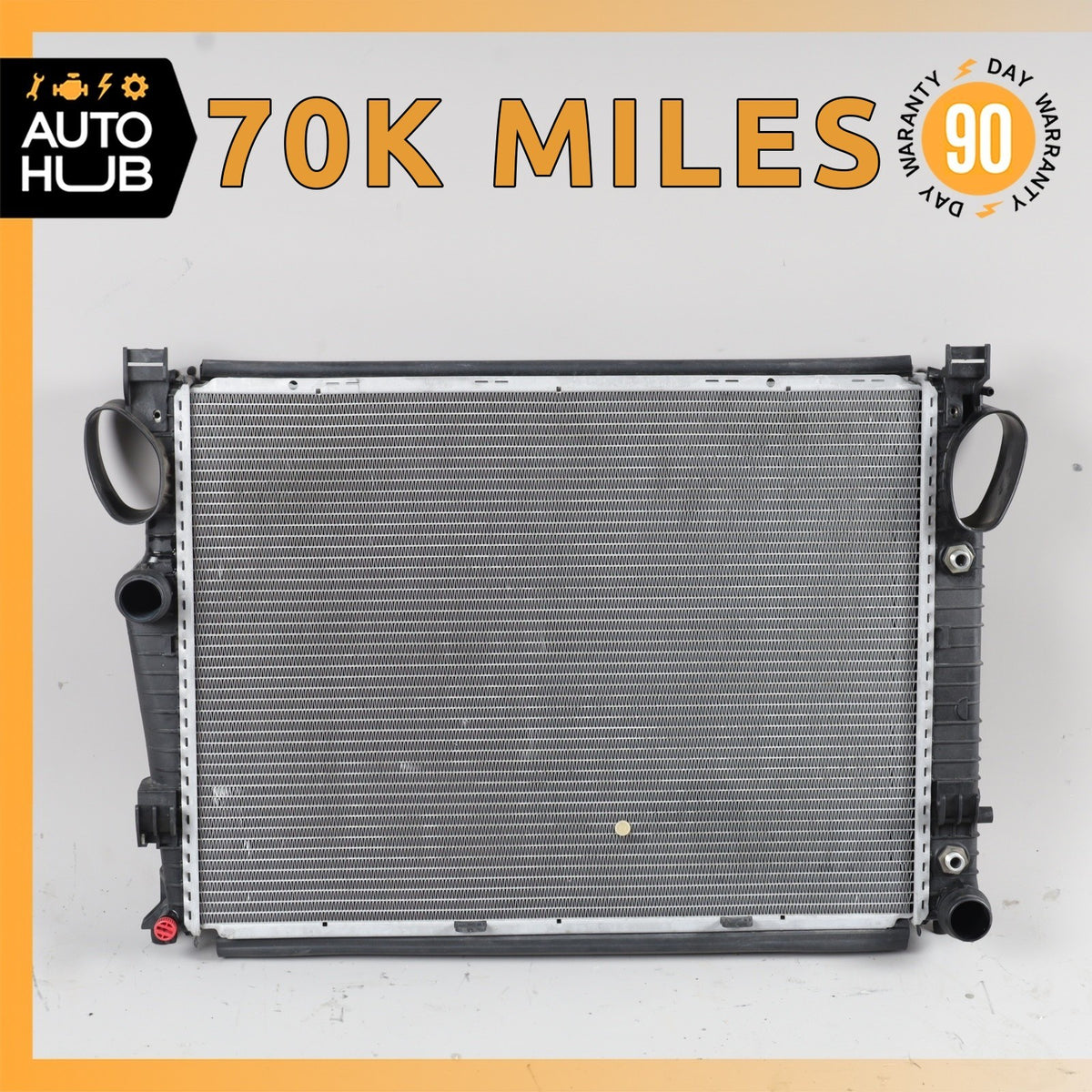 03-12 Mercedes R230 SL500 SL550 SL600 Engine Water Cooling Radiator Aftermarket - photo 1