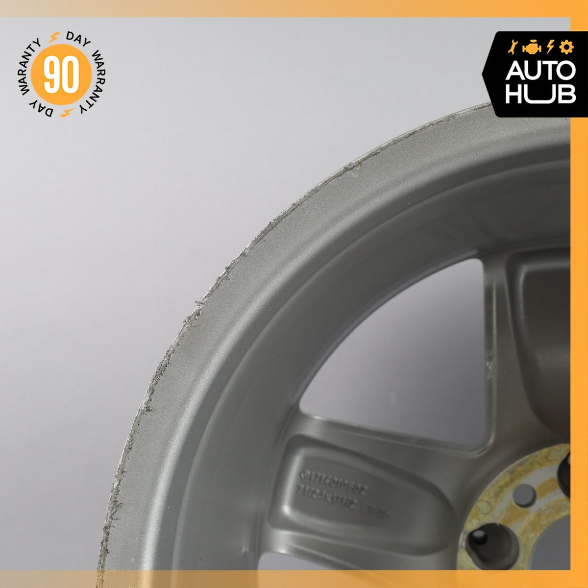 Mercedes R171 SLK350 SLK280 7.5 x 17 17" Wheel Rim Silver 1714010502 OEM - photo 9