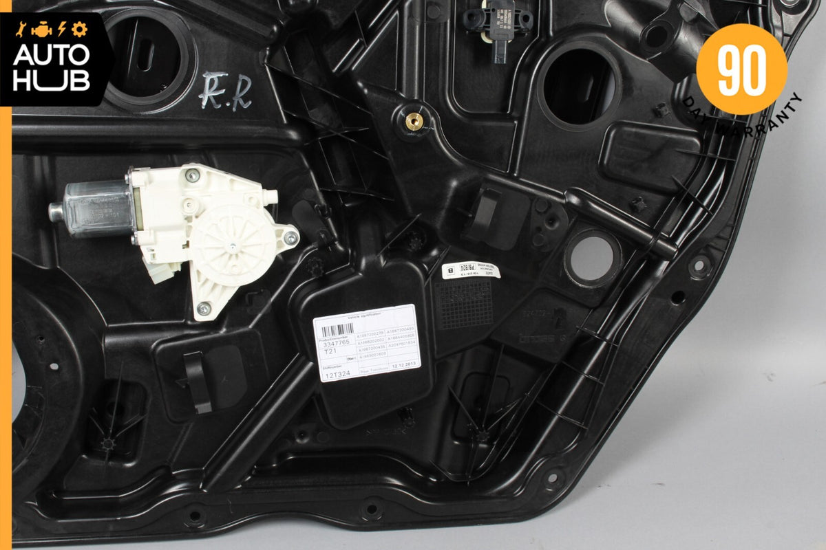 12-19 Mercedes X166 GL450 ML550 GL550 Window Regulator Panel Front Right OEM - photo 10