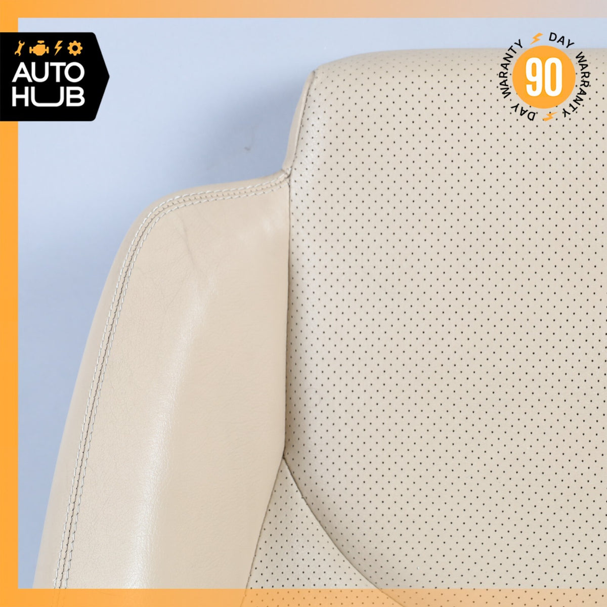 96-02 Mercedes R129 SL320 SL500 Right Side Top Upper Seat Cushion Beige OEM - photo 5