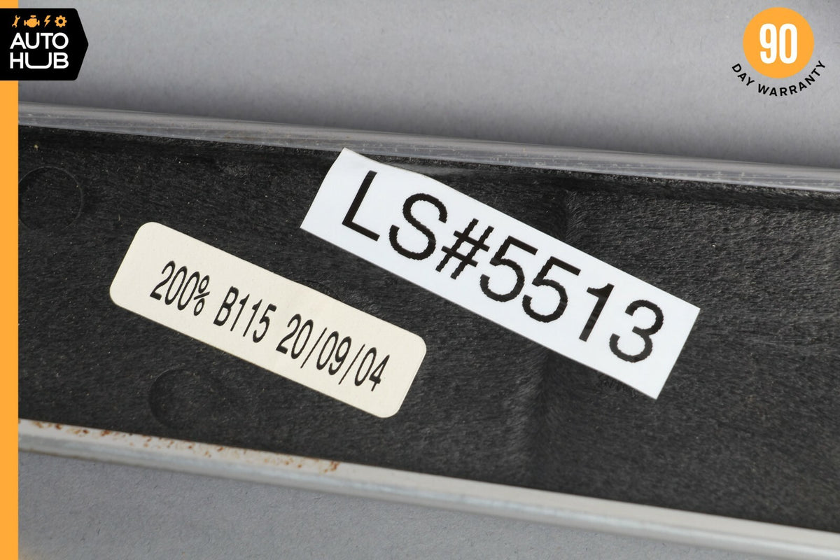 05-07 Mercedes W203 C230 C320 Front Right Side Interior Door Panel Trim Silver - photo 12