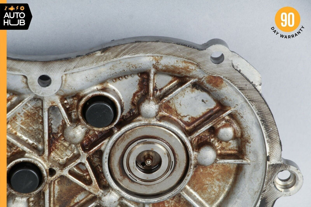 Mercedes W221 S550 E350 Front Left Side Engine Timing Chain Cover Plate OEM - photo 9