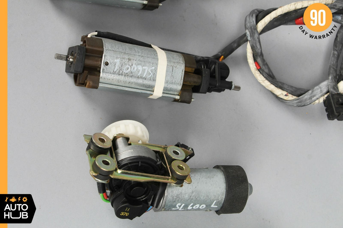 90-02 Mercedes R129 SL600 SL320 Front Left Driver Seat Motor Set 1298200842 OEM - photo 10