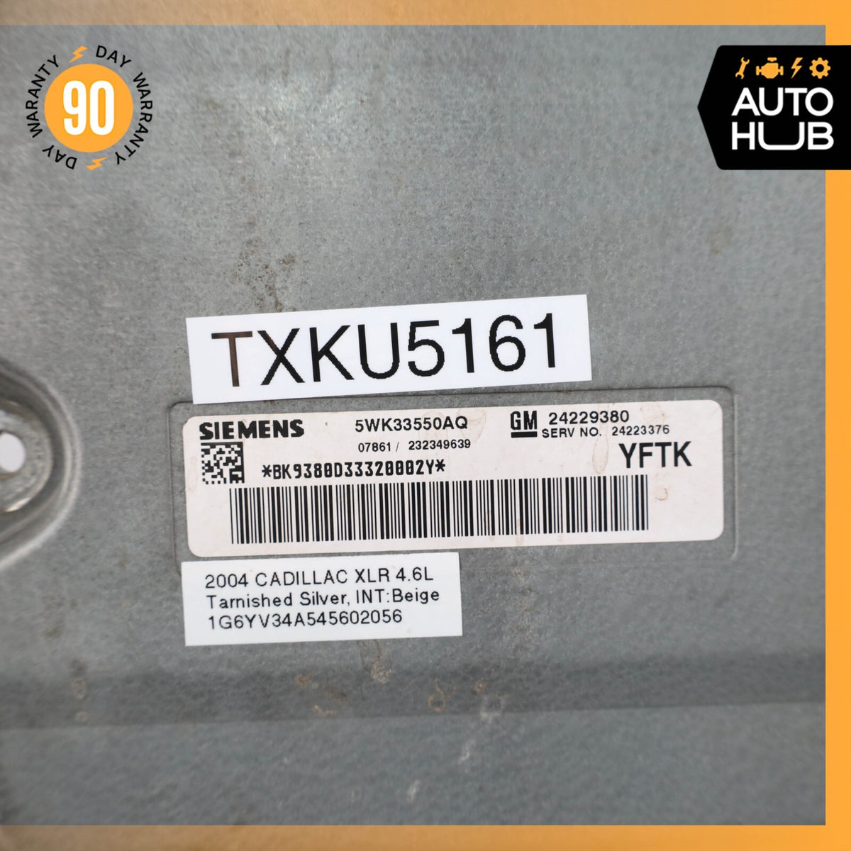 04-05 Cadillac XLR TCU Transmission Control Module 24229380 OEM - photo 9