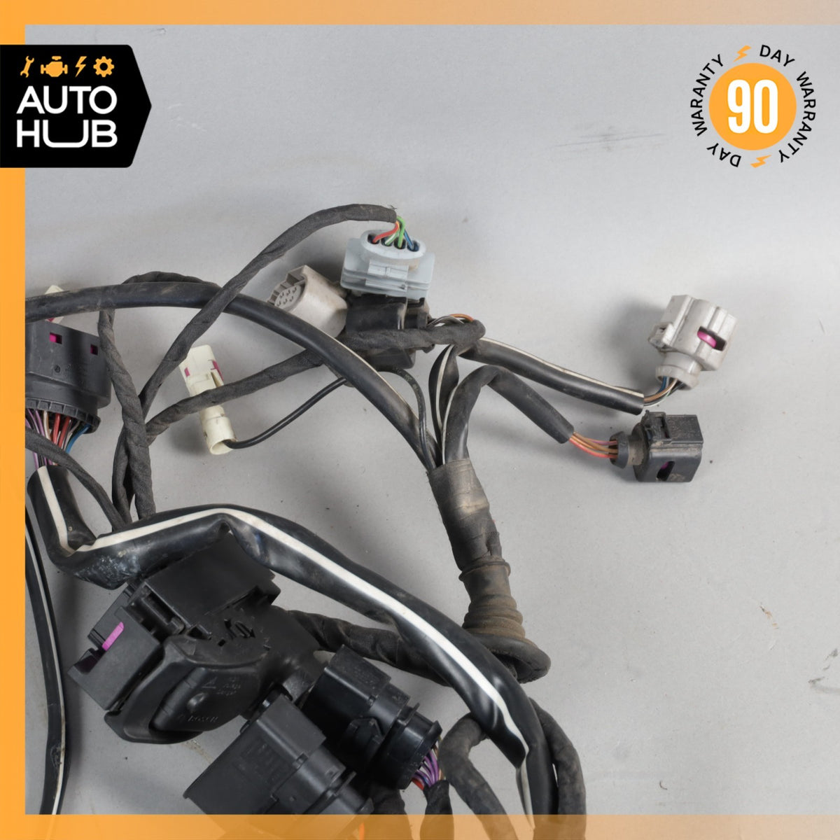 17-19 Porsche 991 911 C4S Rear Right Relay Fuse Box Wiring Harness Cut OEM 24k - photo 14