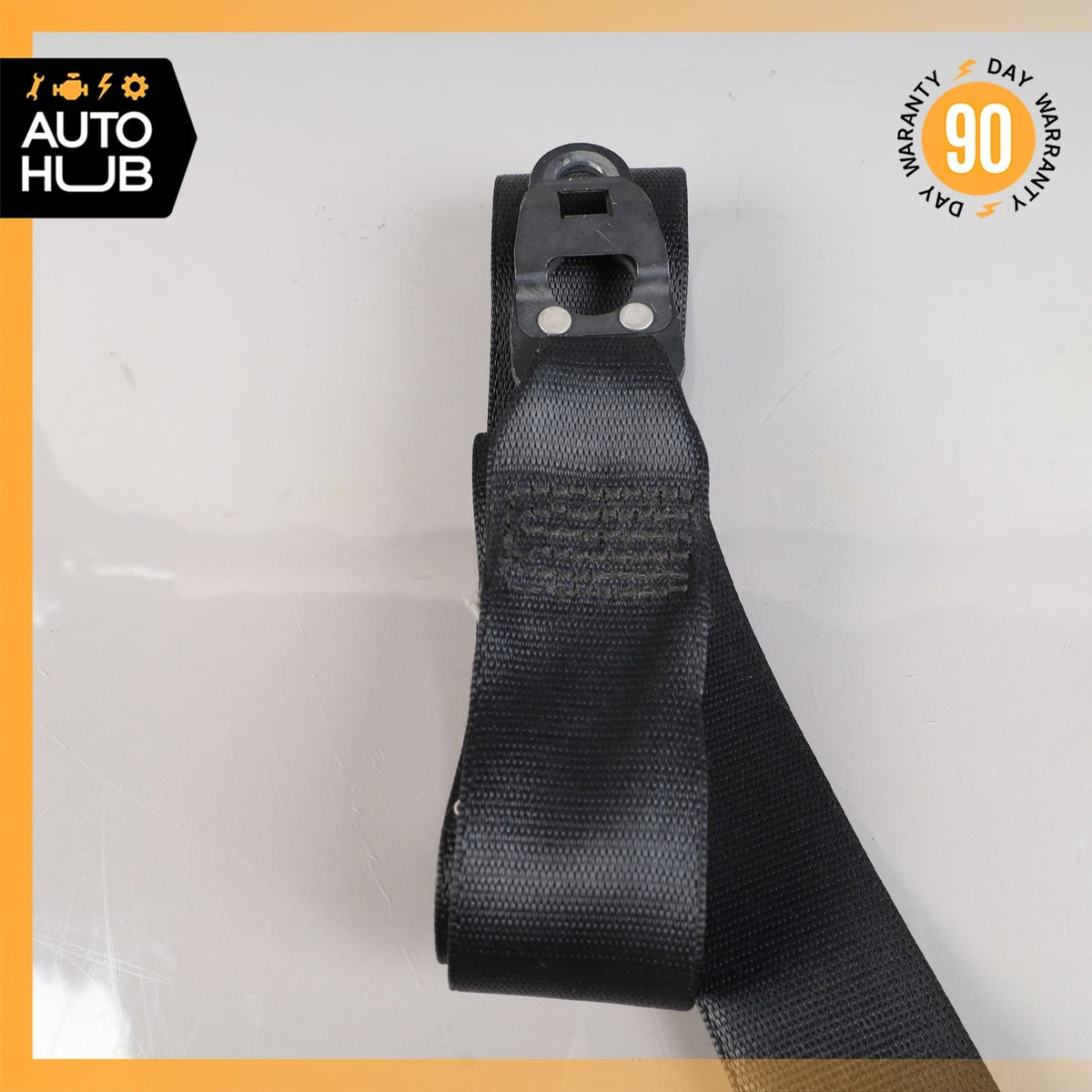 Porsche Cayenne 955 Front Left Driver Side Seat Belt Black OEM - photo 2